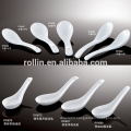 Hot sell Hotel slipper& Restaurant Ceramic Spoon, Gifted porcelain soup spoon, Corckery Cup Spoon